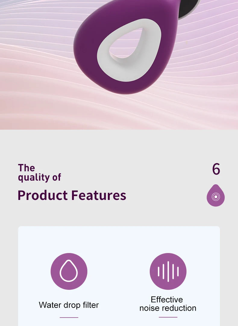 Soft Silicone Noise-Reduction Earplugs