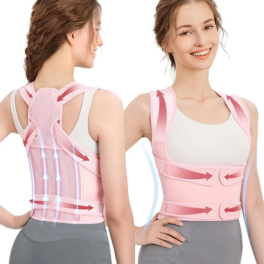 Back Posture Corrector & Lumbar Women Support Brace