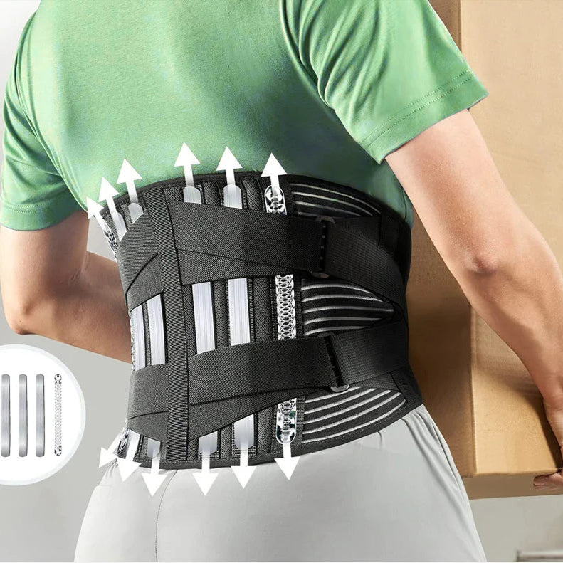 DIDAONUMEN Breathable Lower Back Support Belt – Anti-Skid Lumbar Brace for Men & Women, Pain Relief & Injury Prevention