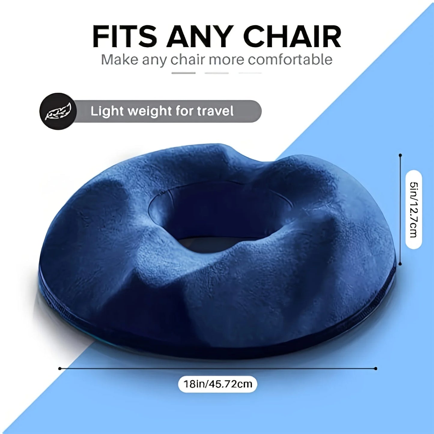 Memory Foam Seat & Back Cushion
