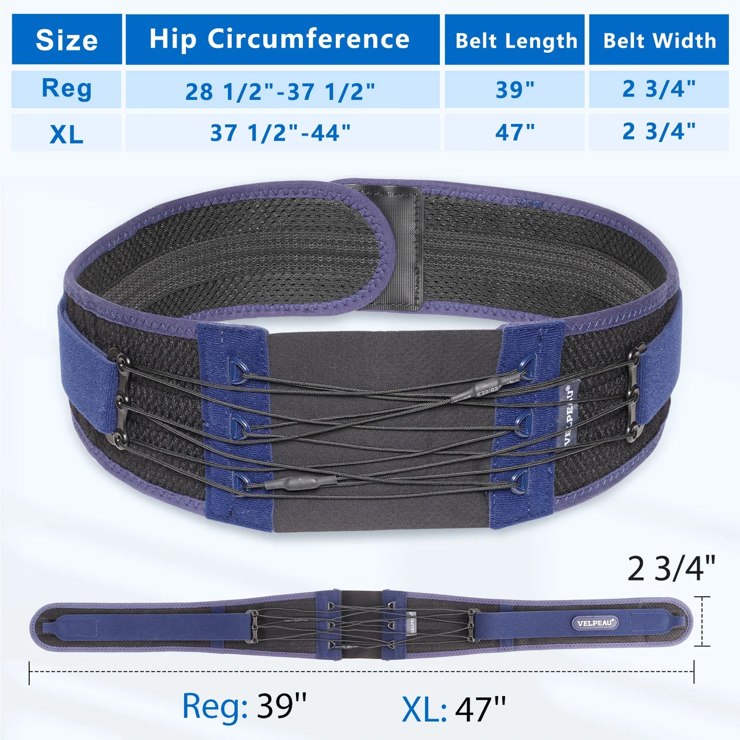 VELPEAU Sacroiliac Support & Relief Belt