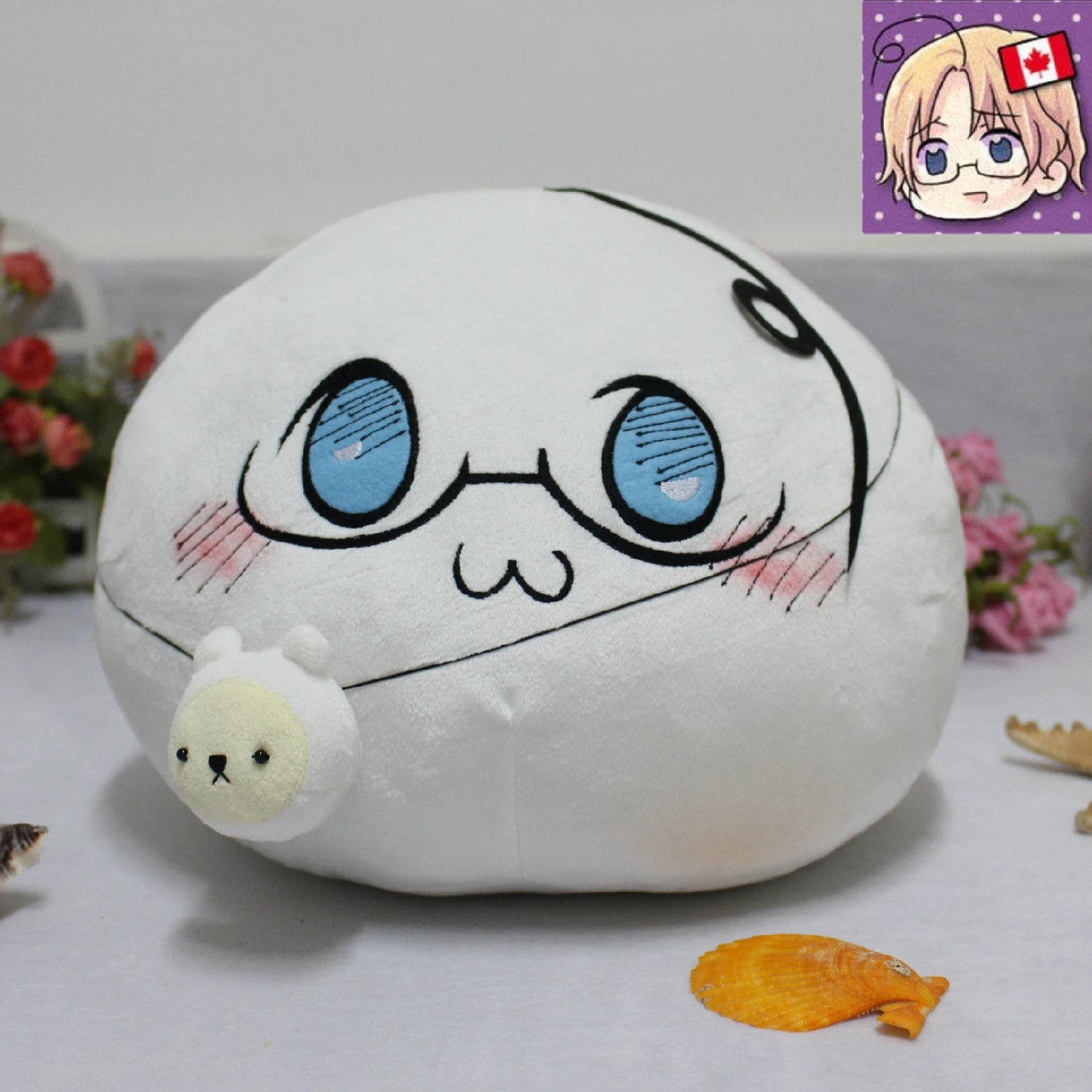 MINISO Plush Toy – Soft Short Plush Stuffed Doll