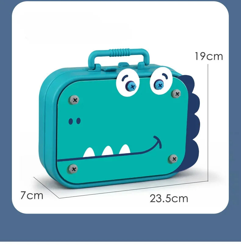 🔧 Kids Tool Set with Electric Drill – 3D Puzzle & Pretend Play Educational Toy