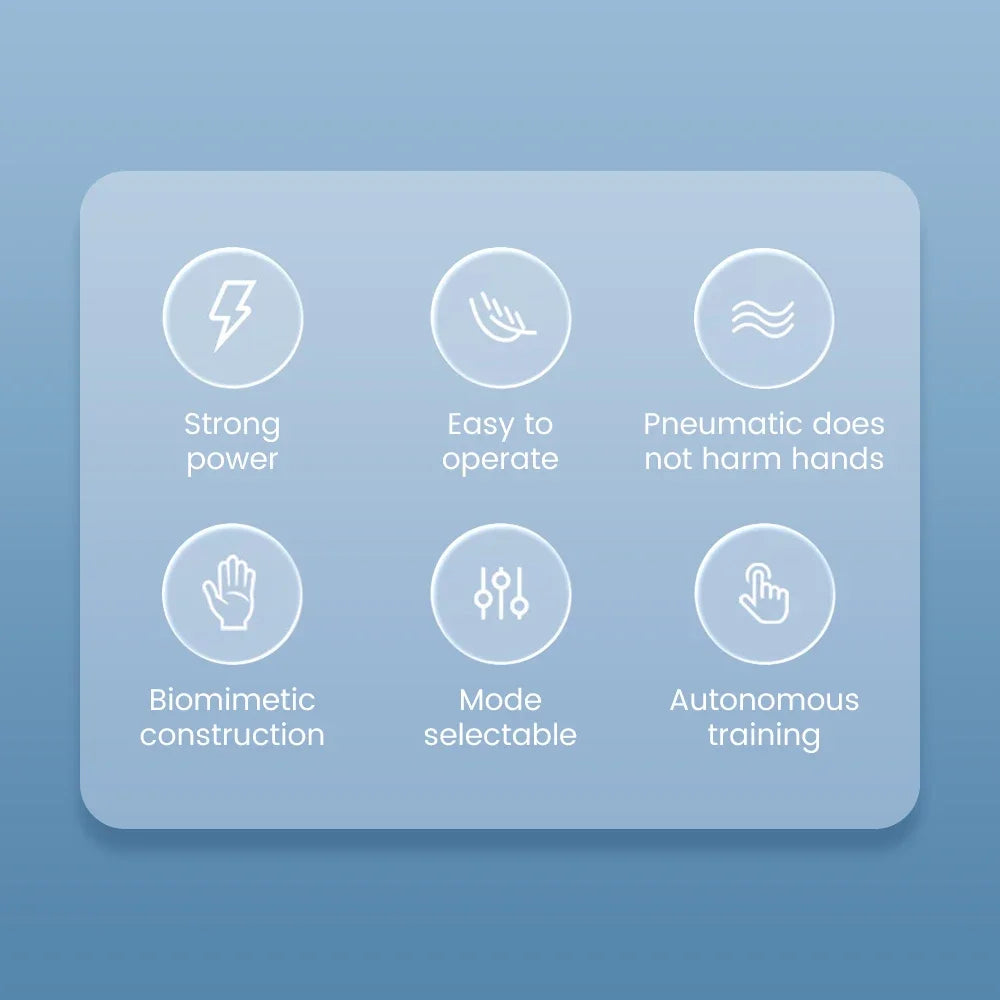 Left & Right Hand Finger Rehabilitation Robot Gloves