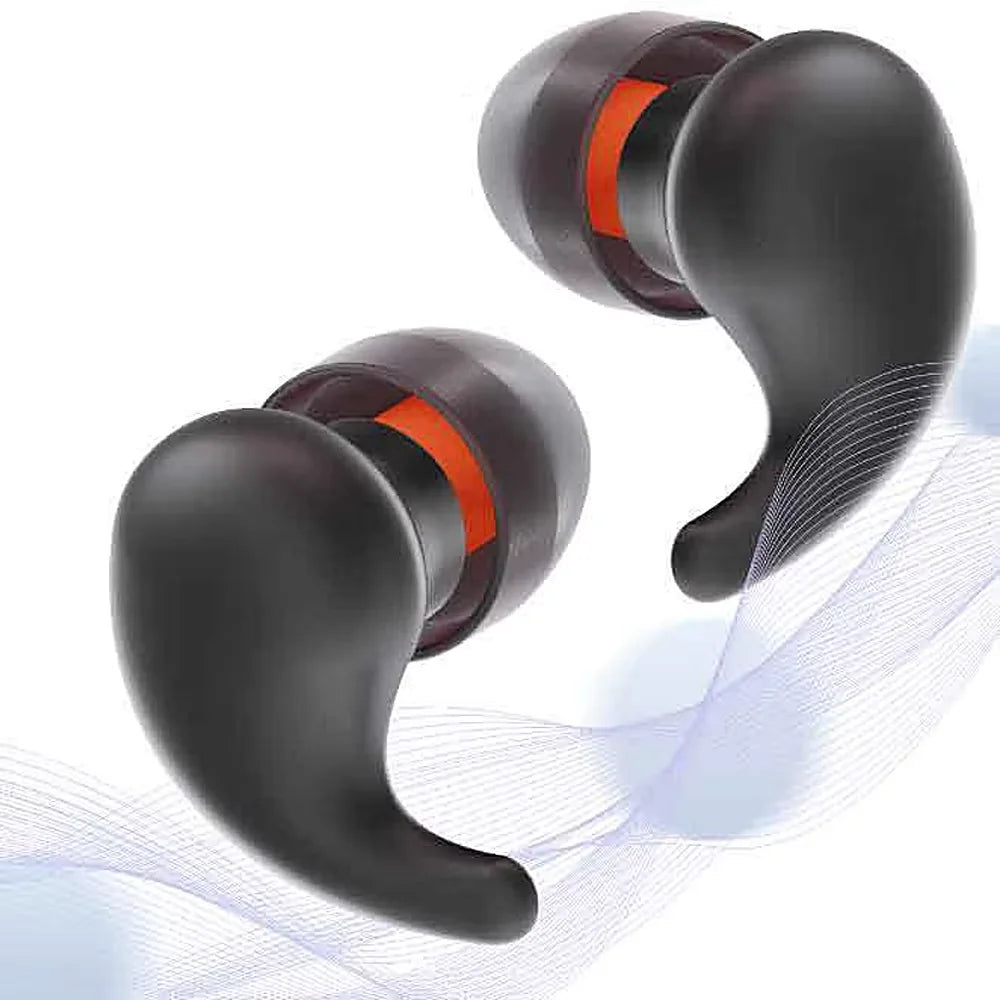 Ergonomic Silicone Noise-Reduction Earplugs