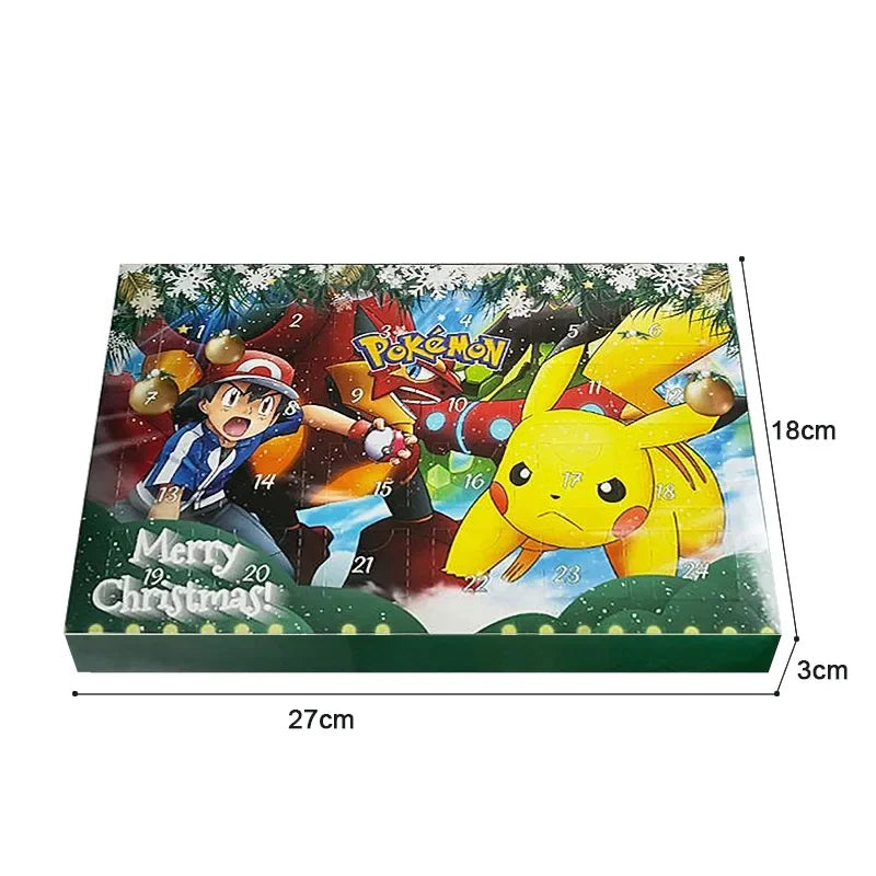24-Piece Pokémon Figure Blind Box Set -  Halloween & Christmas Gift