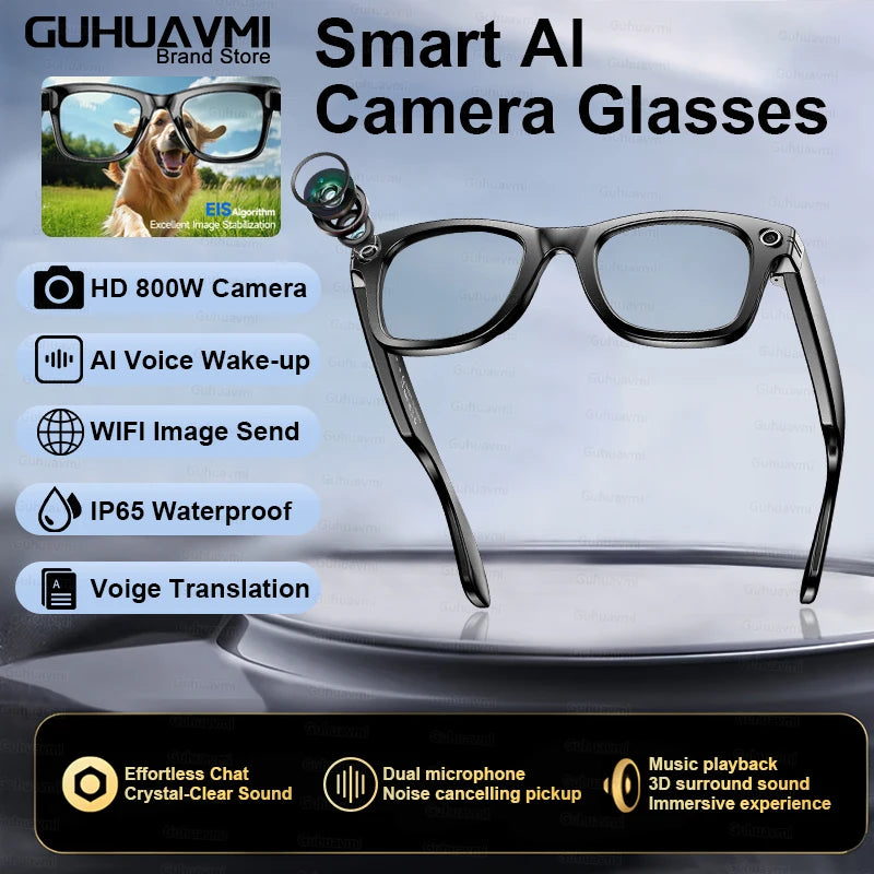🔹 GUHUAVMI W610 AI Smart Glasses – ChatGPT 4.0
