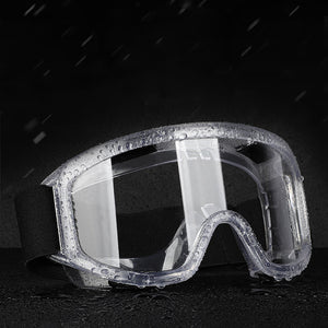 WEST BIKING Adjustable Strap Protective Glasses Anti-Splash Wind-Proof Safety Goggles For Industrial Research Cycling Riding