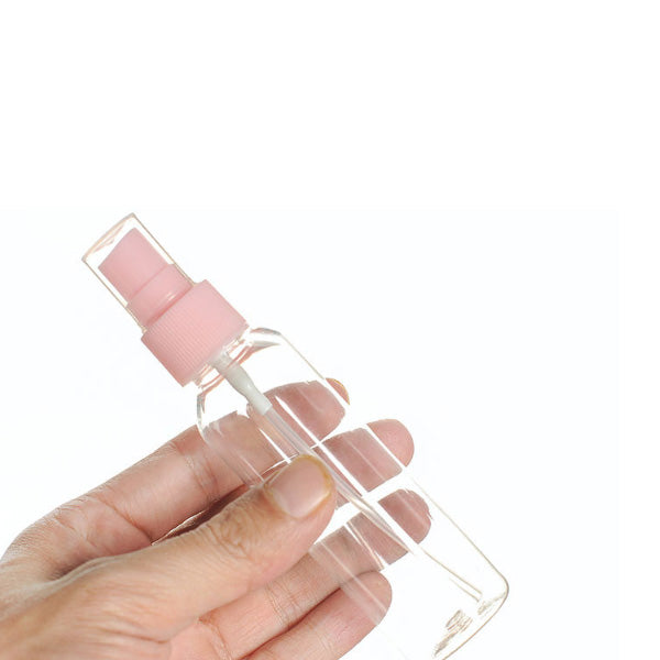 IPRee® 18 Pcs Portable Disinfectant Bottle Transparent Hand Sanitizer Hand Soap Refillable Bottles Cosmetics Container