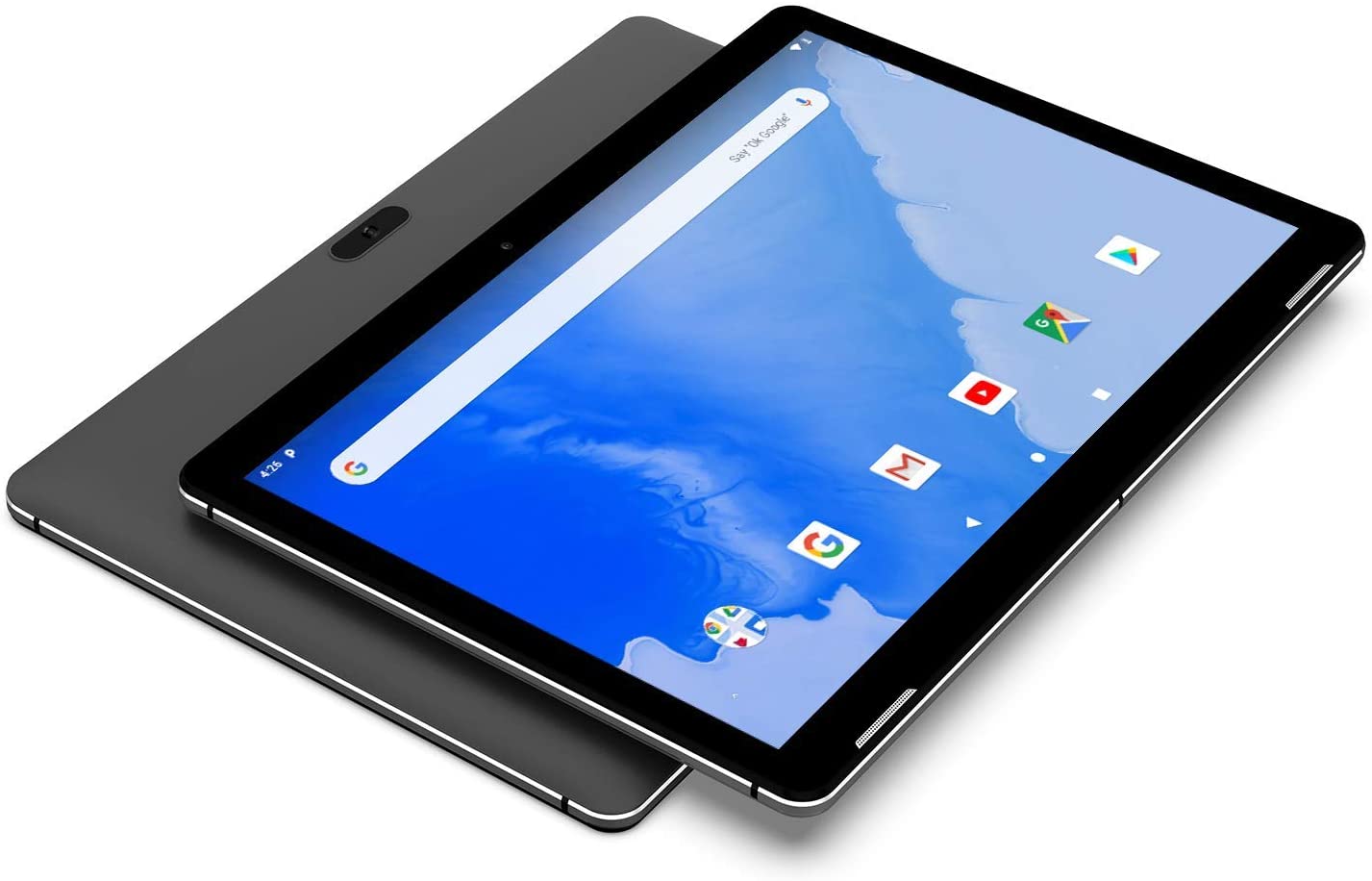 Android Tablet 10 Inch WiFi PC Tablets - Winnovo T10 MT8163 3GB RAM 32GB ROM HD IPS 1280x800 2.0MP+5.0MP Camera Gyroscope Accelerometer Bluetooth HDMI GPS FM Android 9.0 Pie (Black)