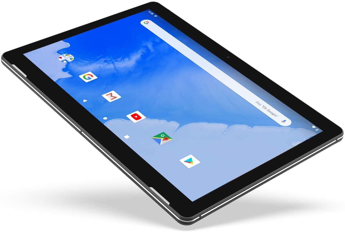Android Tablet 10 Inch WiFi PC Tablets - Winnovo T10 MT8163 3GB RAM 32GB ROM HD IPS 1280x800 2.0MP+5.0MP Camera Gyroscope Accelerometer Bluetooth HDMI GPS FM Android 9.0 Pie (Black)