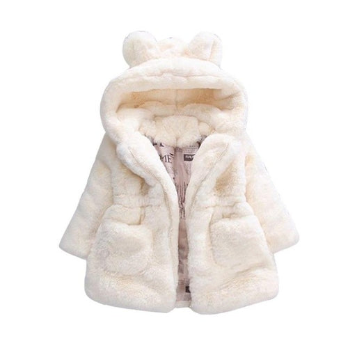 Baby Infant Girls Autumn Winter Hooded Coat Cloak