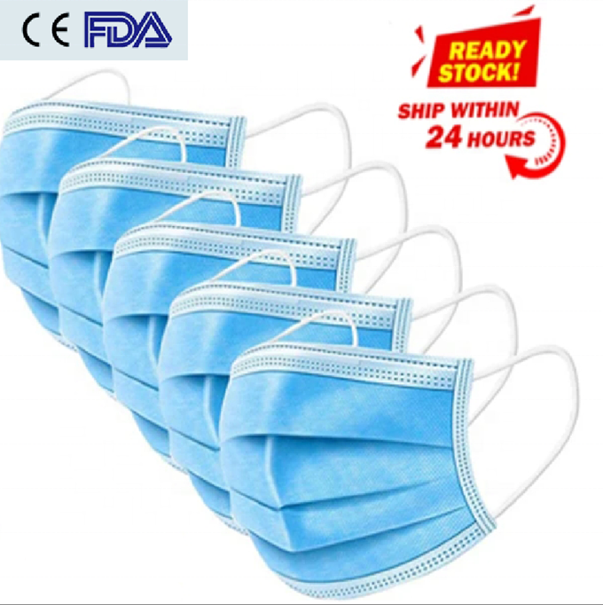 TECHGONG China Disposable Non-woven 3ply Face Mask/Disposable respirator