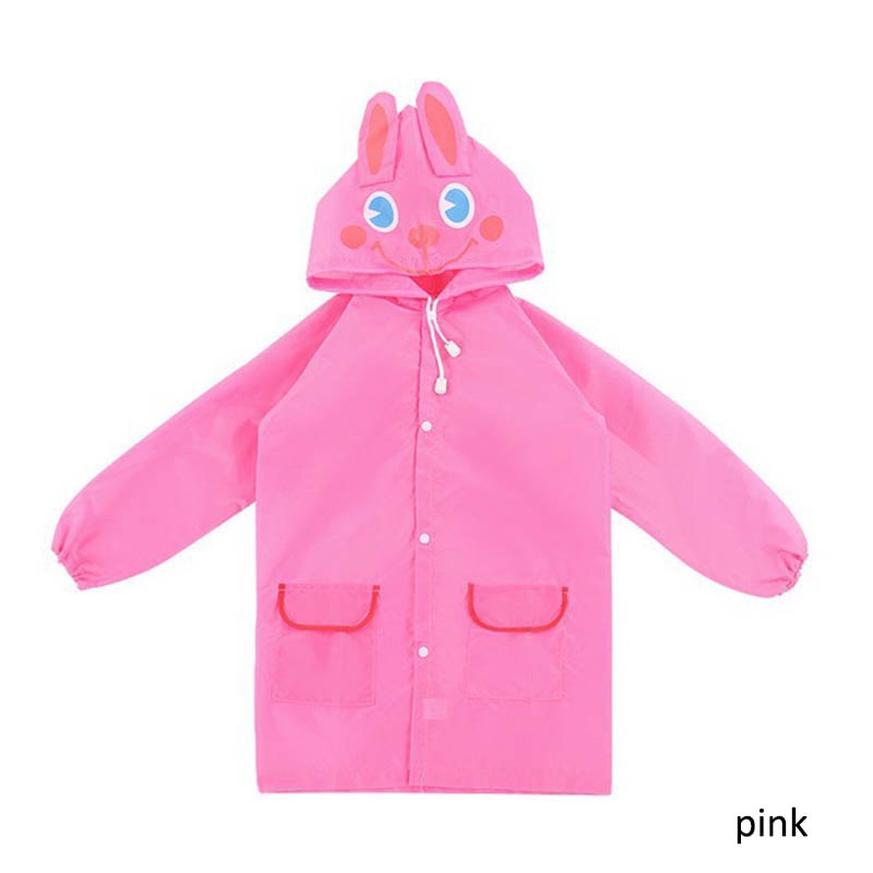 1pcs Cartoon Animal Style Waterproof Kids Raincoat For children Rain Coat Rainwear Rainsuit Student Animal Style Raincoat