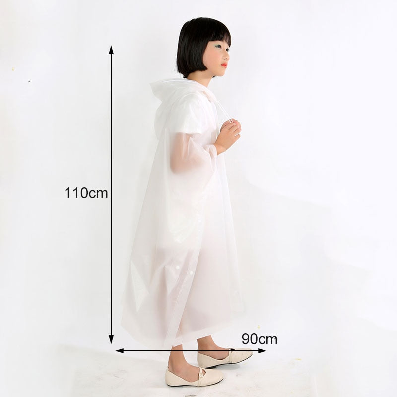 1pcs Cartoon Animal Style Waterproof Kids Raincoat For children Rain Coat Rainwear Rainsuit Student Animal Style Raincoat