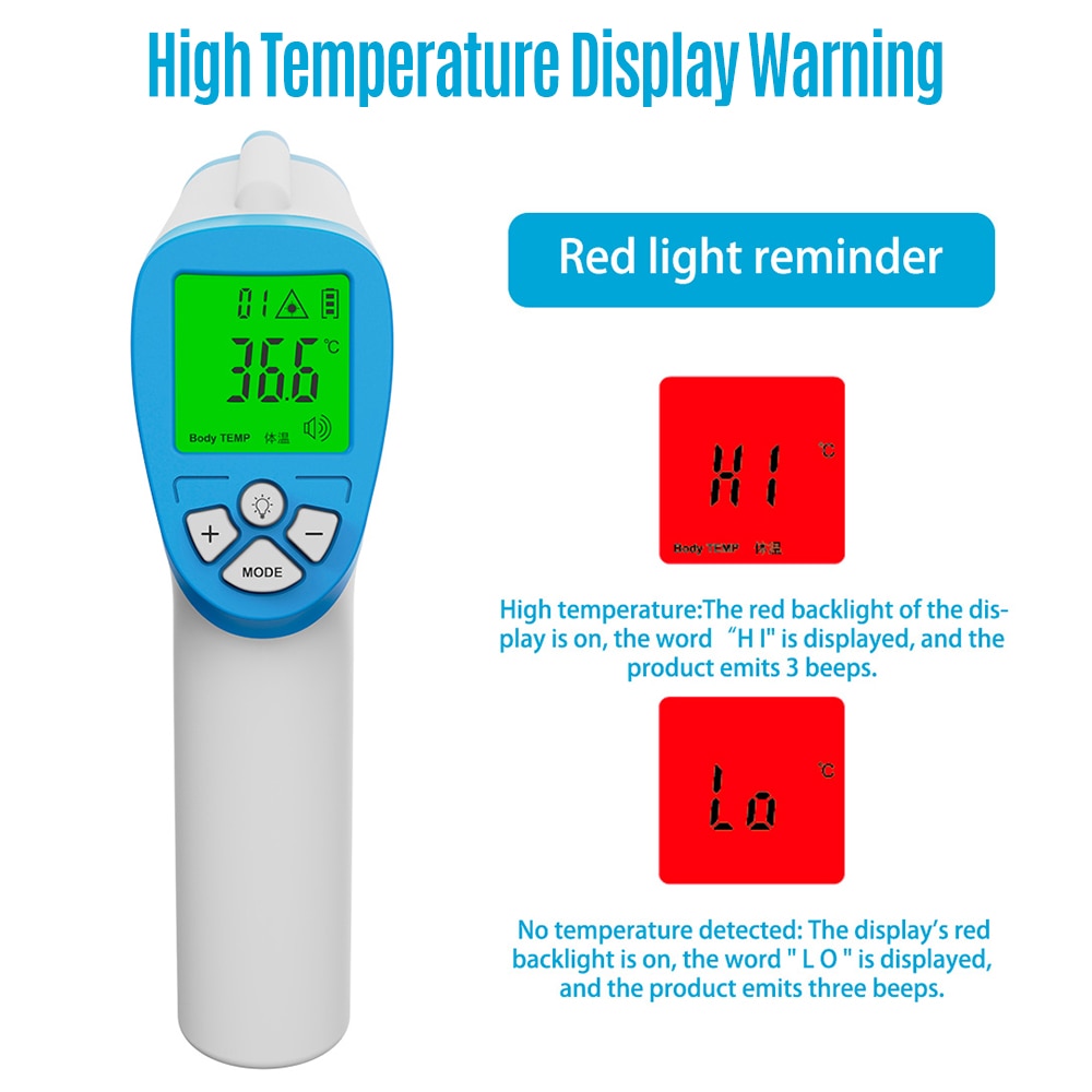 infrared thermometer non contact gun thermometer termometer infrared ir thermometer digital temperature meter termometro