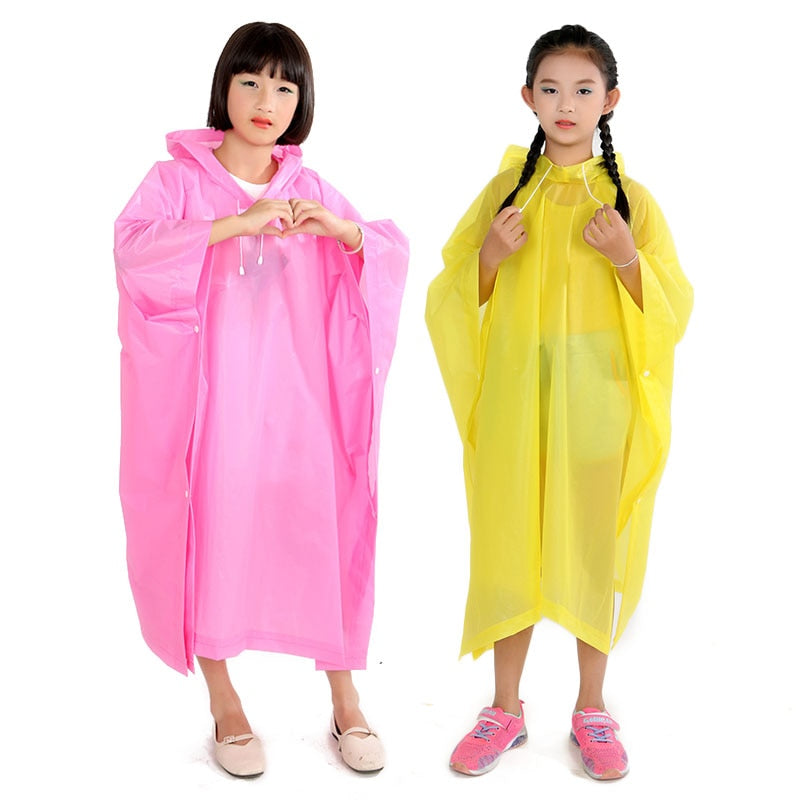 1pcs Cartoon Animal Style Waterproof Kids Raincoat For children Rain Coat Rainwear Rainsuit Student Animal Style Raincoat