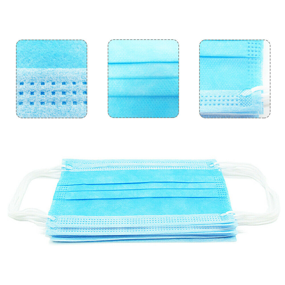Disposable medical dust mouth surgical face mask three layers sterility mask