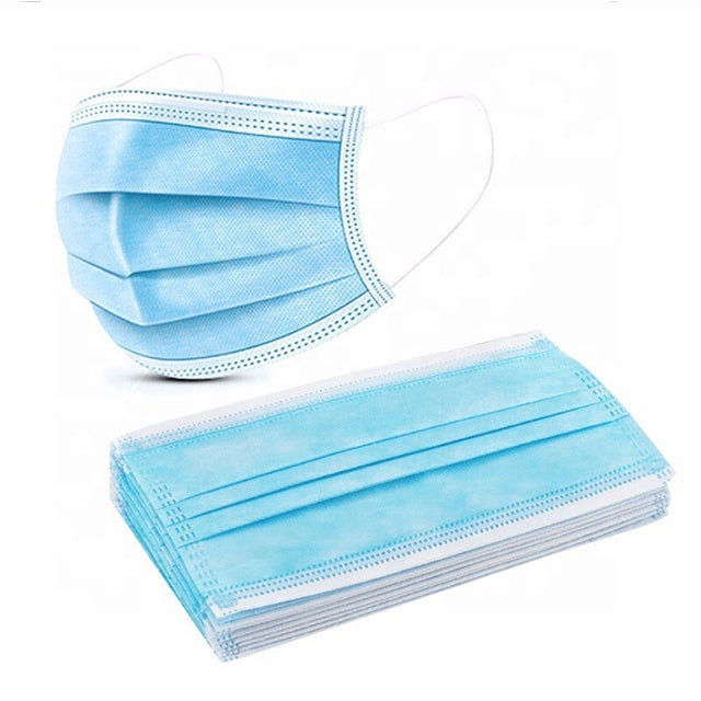 CMA certificated 3ply non woven disposable protective face mask with filter