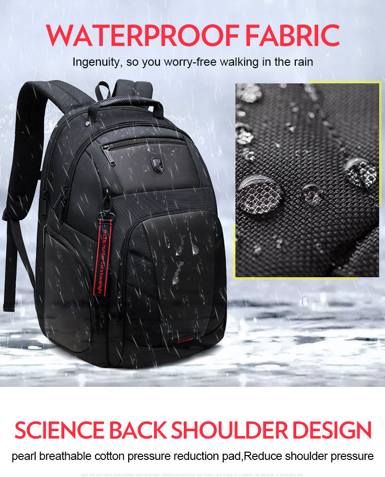 ARCTIC HUNTER 15.6inch Waterproof USB Laptop Men's bag Sport Travel Notebook Casual Pack Male Anti Theft Backpack Mochila Bolsas