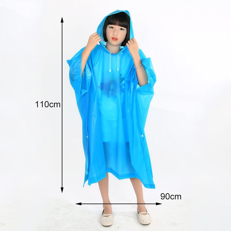 1pcs Cartoon Animal Style Waterproof Kids Raincoat For children Rain Coat Rainwear Rainsuit Student Animal Style Raincoat