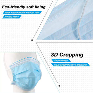 3 layers Mouth mask Men Women Cotton Meltblown cloth Anti Dust Mouth Mask Windproof Mouth Proof adult Face Masks