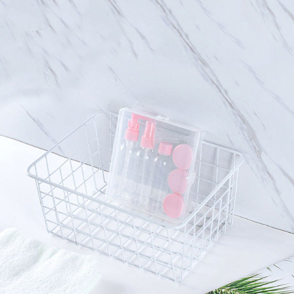 IPRee® 18 Pcs Portable Disinfectant Bottle Transparent Hand Sanitizer Hand Soap Refillable Bottles Cosmetics Container