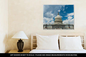 Gallery Wrapped Canvas, Capitol Building Us Capital Building Washington Dc