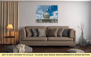 Gallery Wrapped Canvas, Capitol Building Us Capital Building Washington Dc