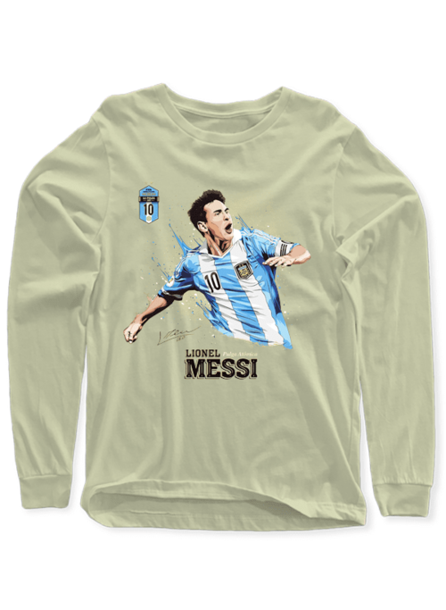 Messi Full Sleeves T-shirt