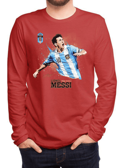 Messi Full Sleeves T-shirt