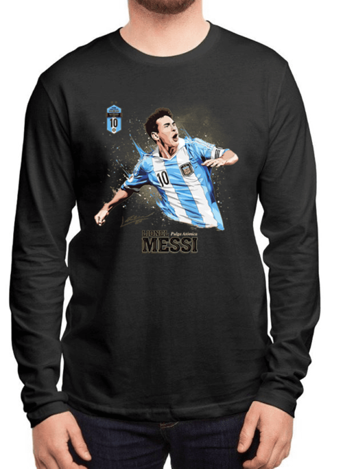 Messi Full Sleeves T-shirt