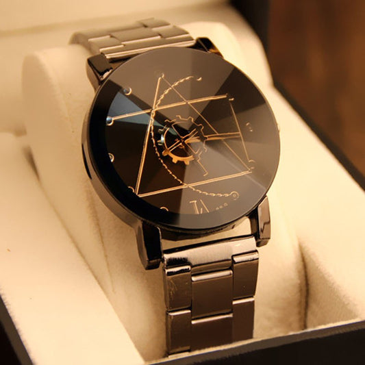 Watch Men Watch Women Stainless Steel Fashion Pair