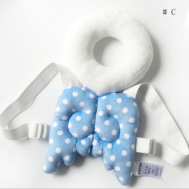 New Brand Cute Baby Infant Toddler Newborn Head Back Protector Safety Pad Harness Headgear Cartoon Baby Head Protection Pad