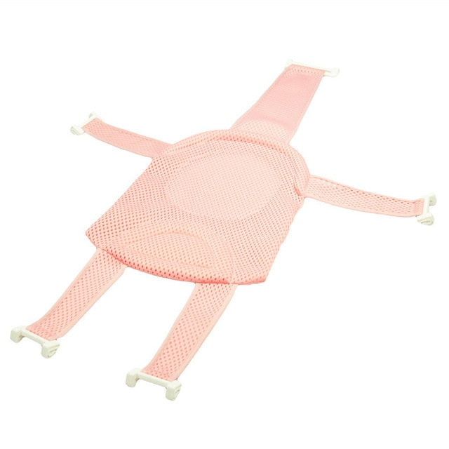 Baby Shower Bathtub Net Pad Standing Type Floating Newborn 0-2 Year Old Supplies Rack Accessories Mat Bebe Tub Set Cushion