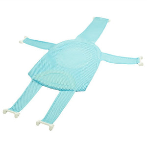 Baby Shower Bathtub Net Pad Standing Type Floating Newborn 0-2 Year Old Supplies Rack Accessories Mat Bebe Tub Set Cushion