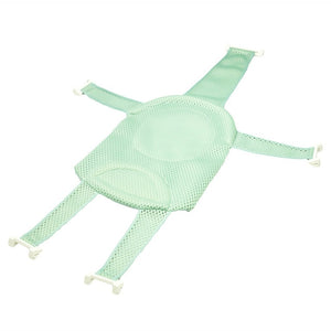 Baby Shower Bathtub Net Pad Standing Type Floating Newborn 0-2 Year Old Supplies Rack Accessories Mat Bebe Tub Set Cushion