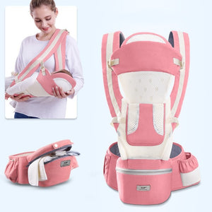 New 0-48 Month Ergonomic Baby Carrier Infant Baby Hipseat Carrier 3 In 1 Front Facing Ergonomic Kangaroo Baby Wrap Sling