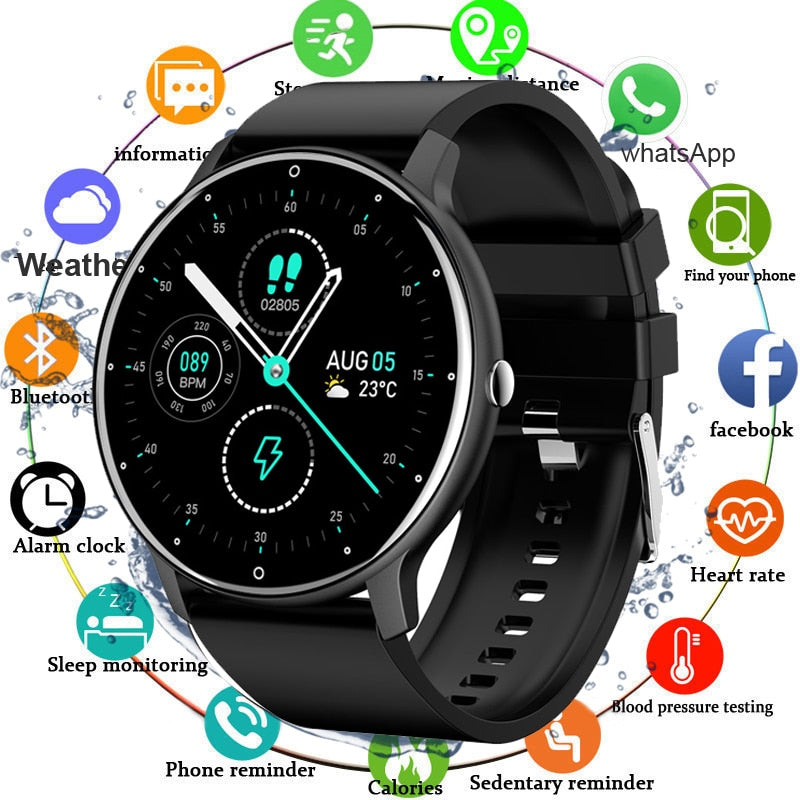 CHOTOG 2021 Sports Smartwatch For Android IOS+Box