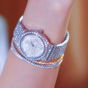 2021 Women Watches Waterproof Quartz Movement Full Diamond Luxury Brand Fashion Trend Ladies Women Wristwatch Clock Reloj Mujer
