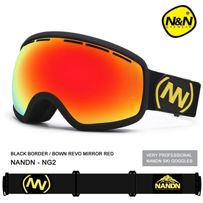 Spherical Men Women Snowboard Sports Ski Goggles
