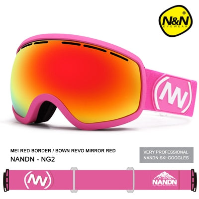 Spherical Men Women Snowboard Sports Ski Goggles