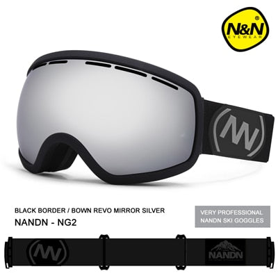 Spherical Men Women Snowboard Sports Ski Goggles