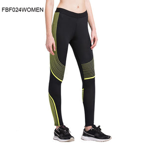 Yoga Compression Pants Elastic Tights Female Exercise Sports Fitness