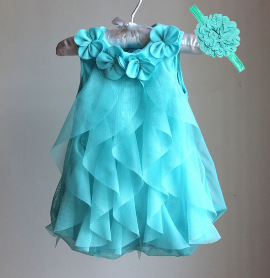 Girls Dress  Summer Chiffon Party Dress