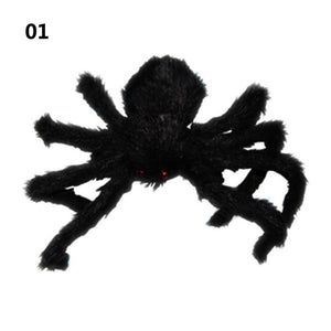 Horrible Big Black Furry Fake Spider Size 30 cm,50 cm,75 cm