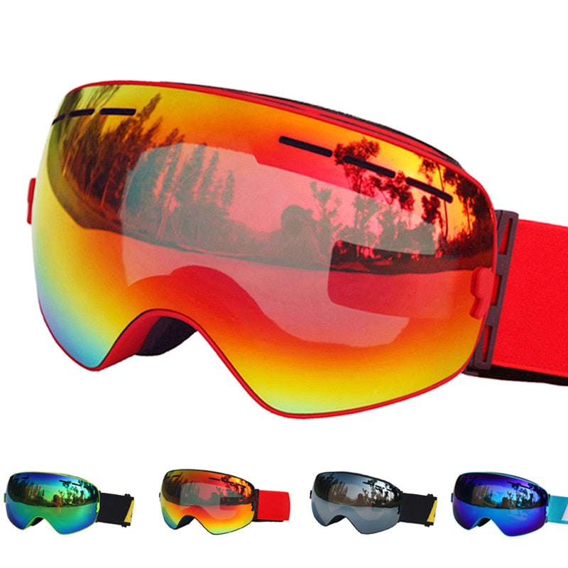 Ski Glasses Double Lens UV 400 Anti-fog Ski Goggles