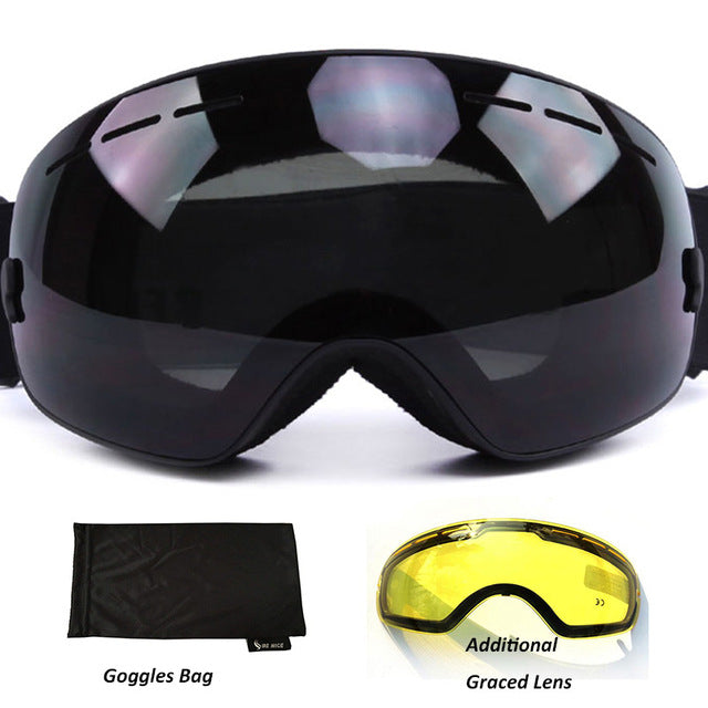 Anti-fog Ski Goggles Ski Glasses Double Lens Skiing Snowboard