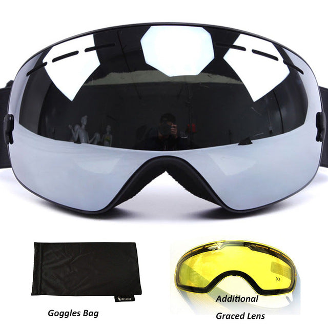 Anti-fog Ski Goggles Ski Glasses Double Lens Skiing Snowboard