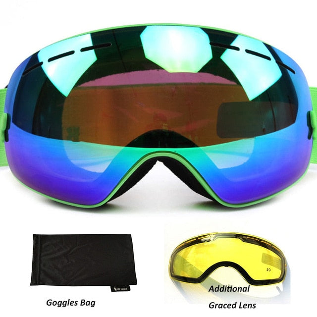 Anti-fog Ski Goggles Ski Glasses Double Lens Skiing Snowboard
